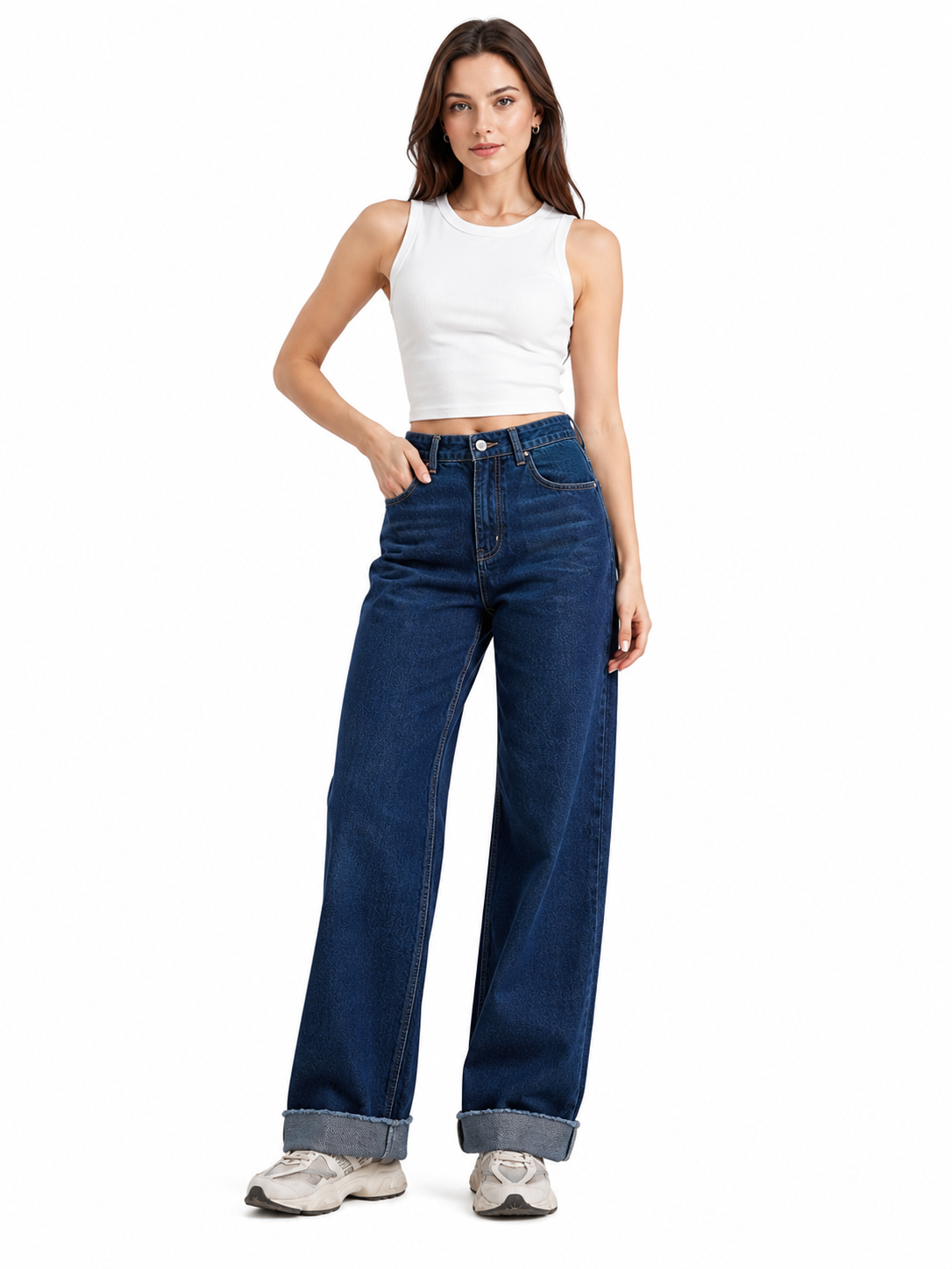 Straight Wide Leg