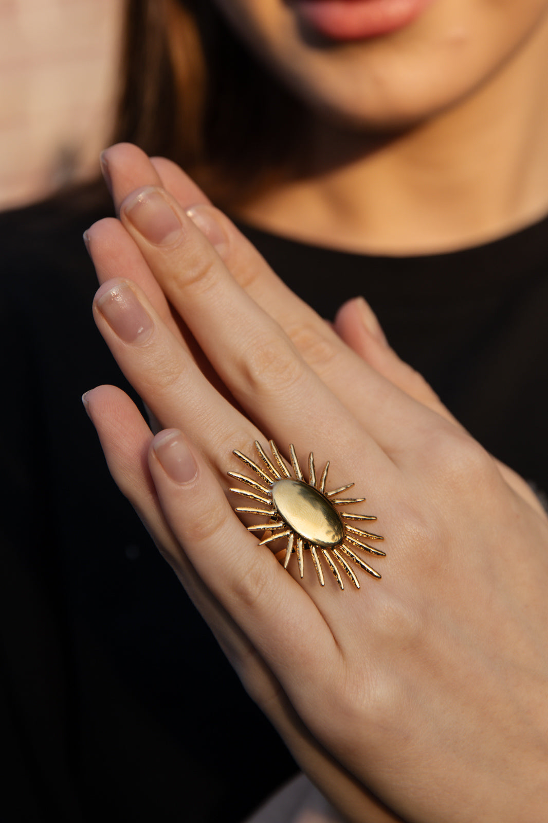 Golden Sun Ring