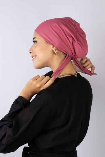 No Thread Bandana With Tie-Back