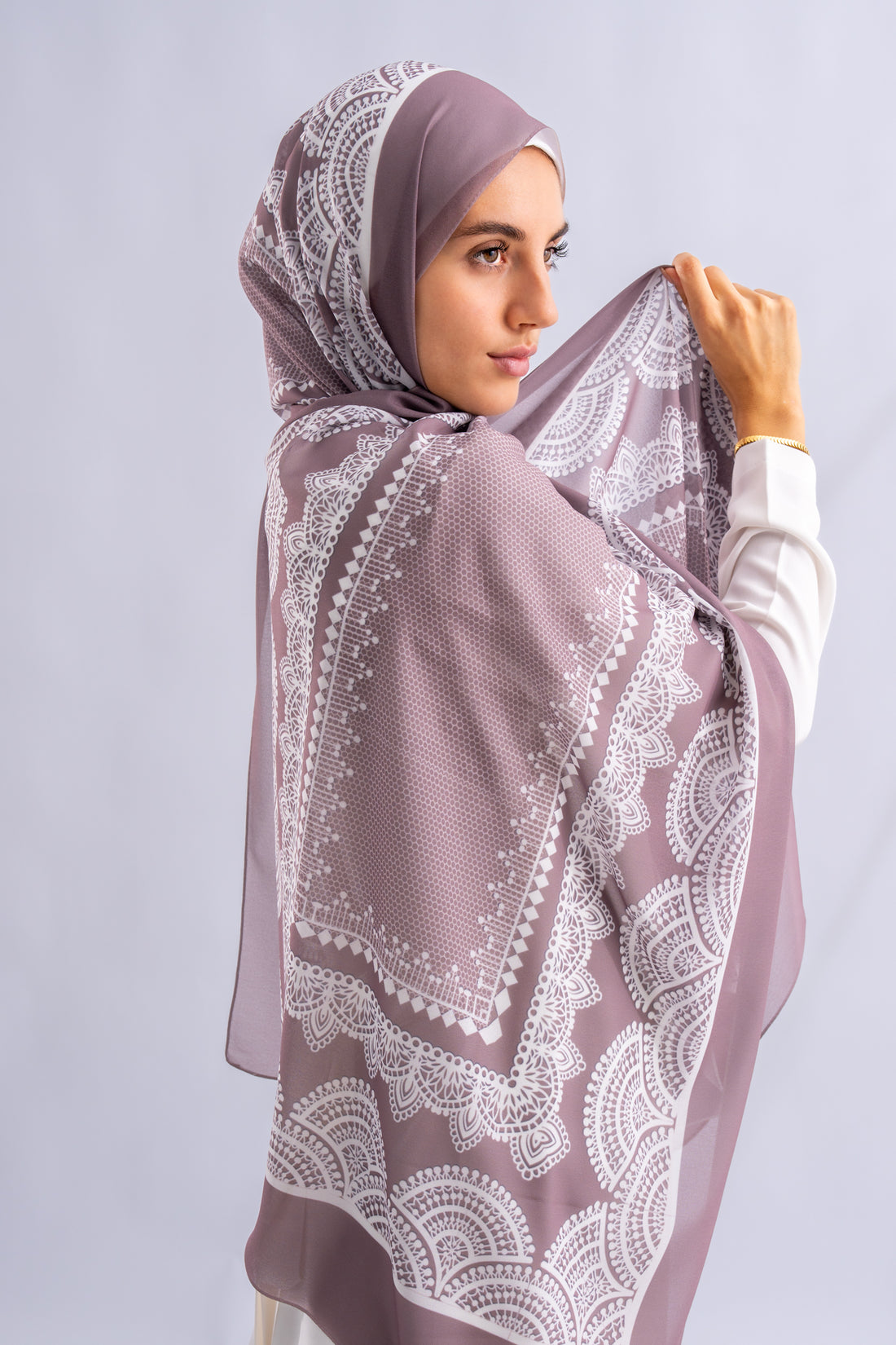Mauve Lace