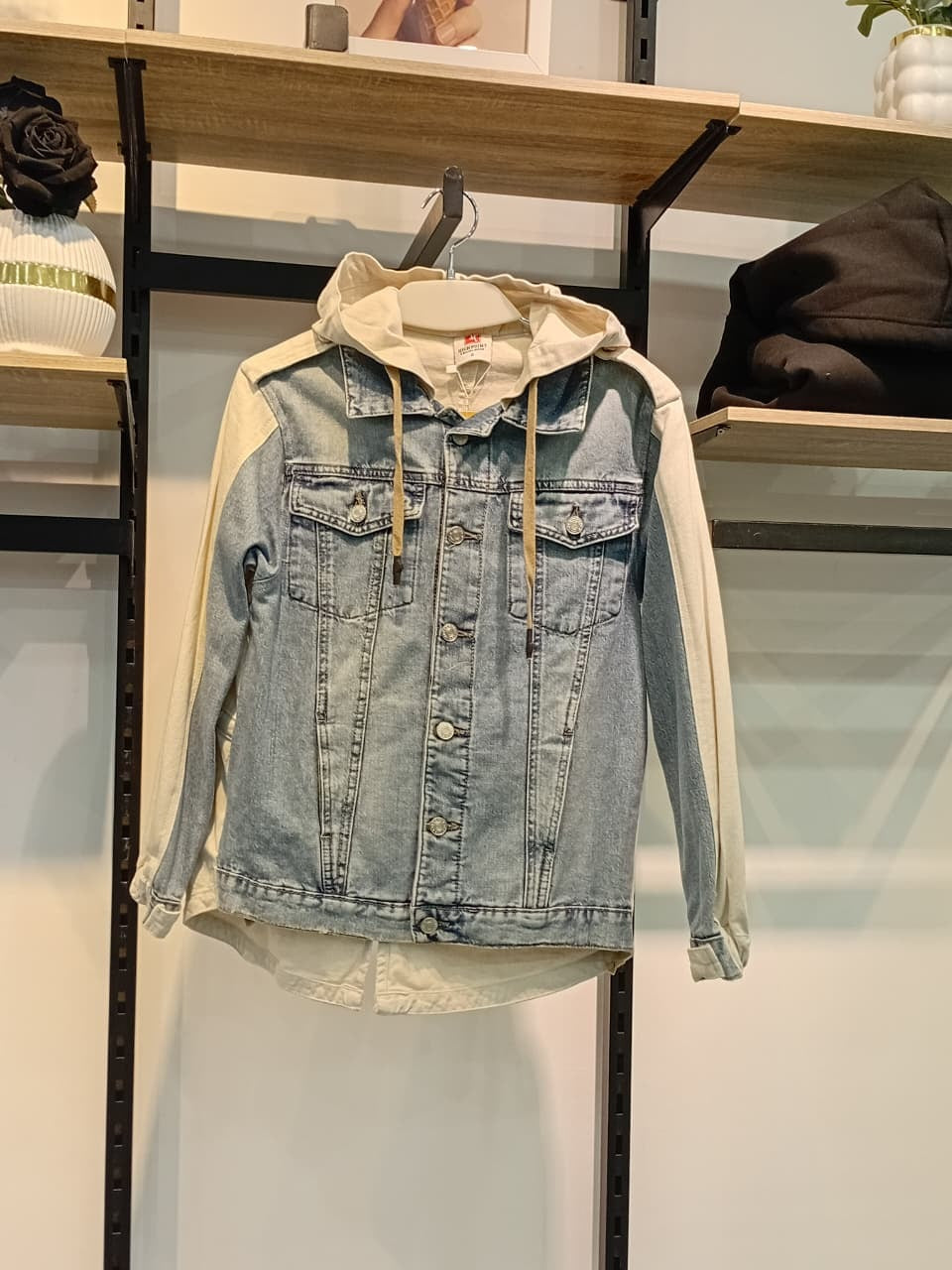 Denim Hoodie Jacket