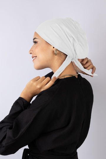 No Thread Bandana With Tie-Back